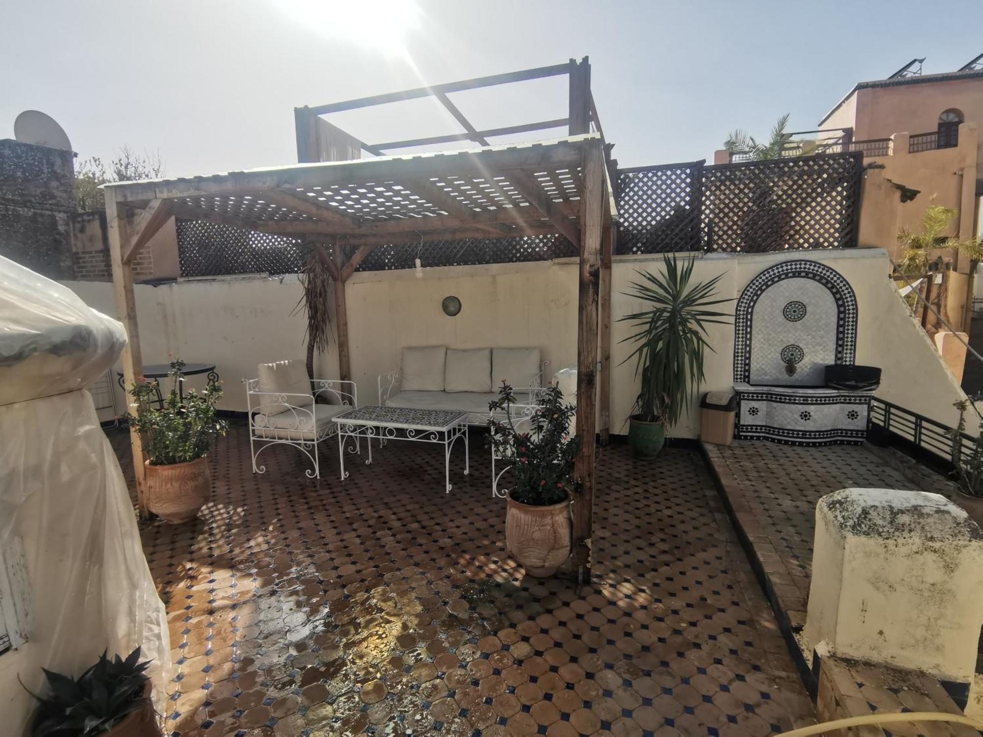 Riad Avec Terrasse Privee Et Piscine Partagee A 300M Fès Exterior foto