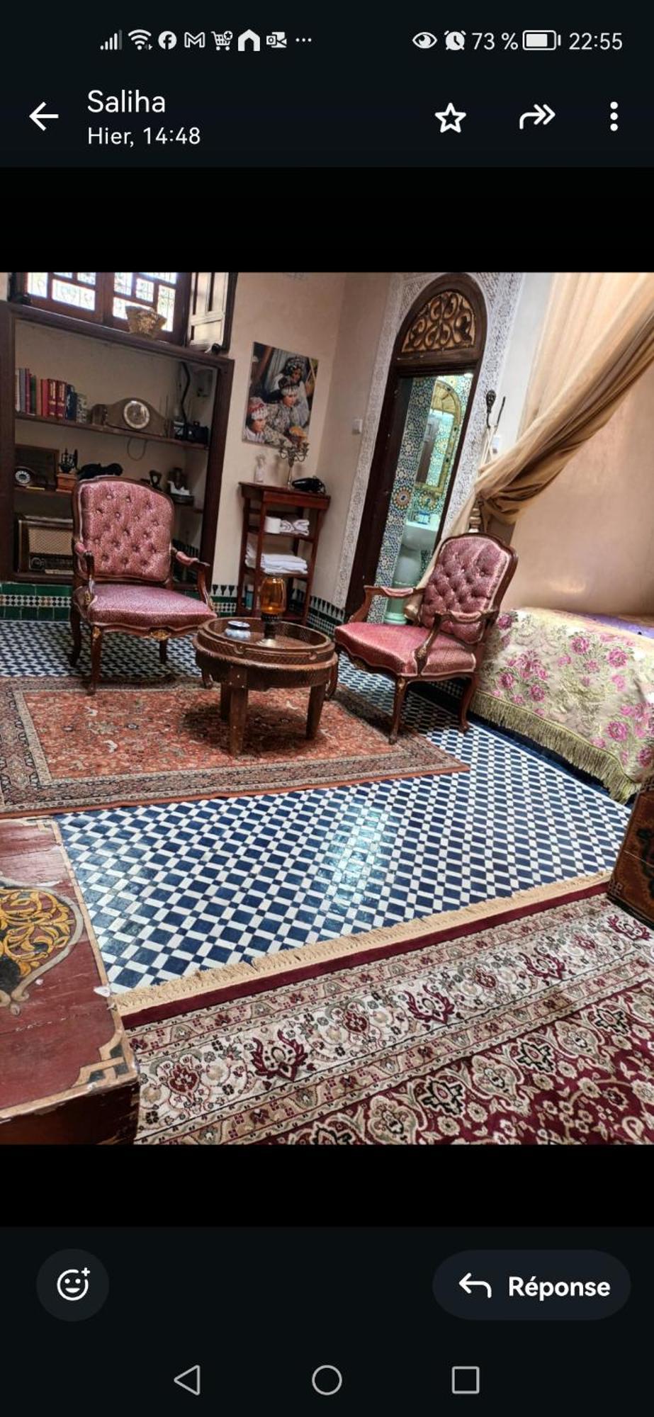 Riad Avec Terrasse Privee Et Piscine Partagee A 300M Fès Exterior foto